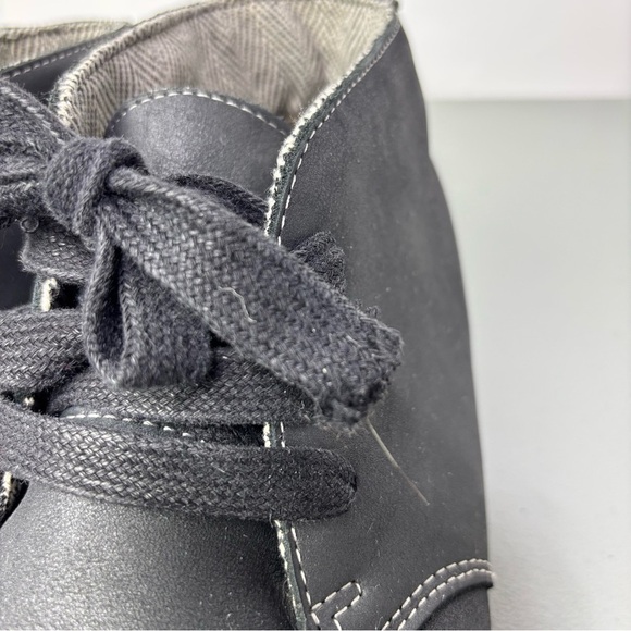 Kuru Aalto Women's Chukka Boots Orthotic Lace Up Black Leather 11.5 - Picture 5 of 16